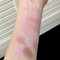 20-Color Heart-Shaped Eyeshadow Palette