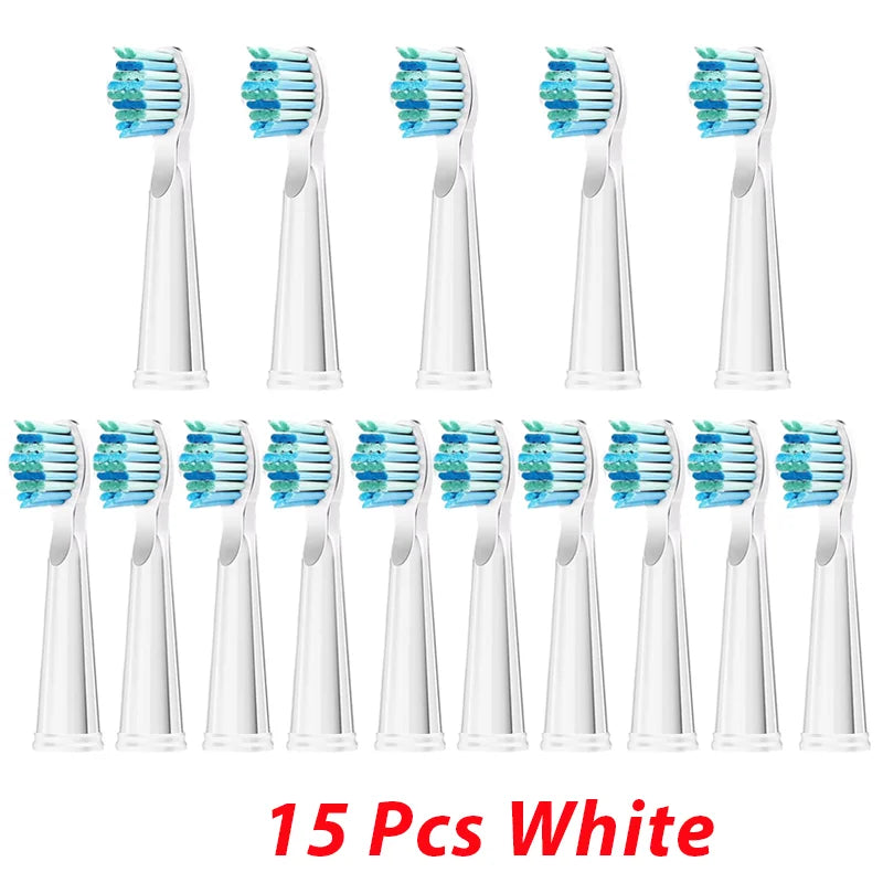 Replacement Electric Toothbrush Heads (Multi-Compatible) - 15