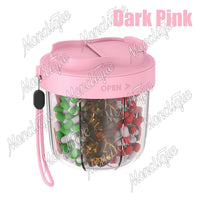 7-Day Portable Pill Organizer Cup for Vitamins and Supplements