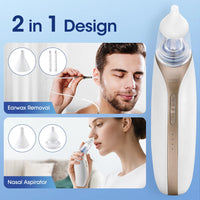 Electric Ear Wax Removal Vacuum Cleaner Set