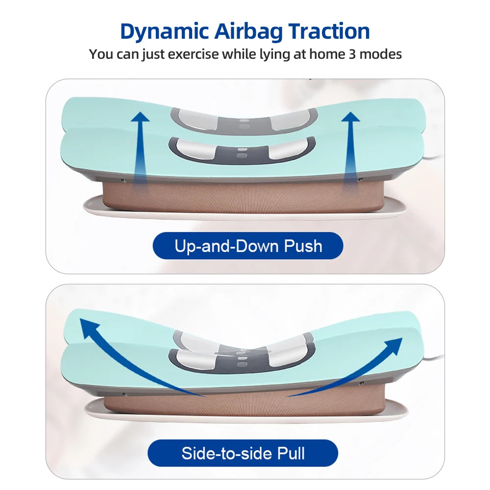 Electric Lumbar Traction Massager for Lower Back Pain Relief - 21