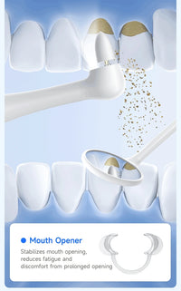 Electric Ultrasonic Teeth Whitening and Tartar Remover Kit