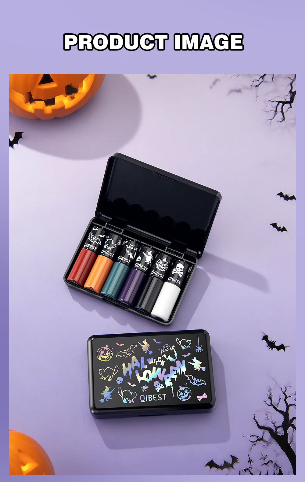 6-Piece Waterproof Velvet Matte Liquid Lipstick Set - 19