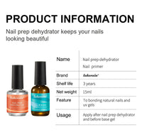 Professional Nail Prep Dehydrator and Primer Set