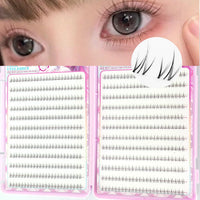 DIY Natural Lower Cluster Eyelashes for Beginners