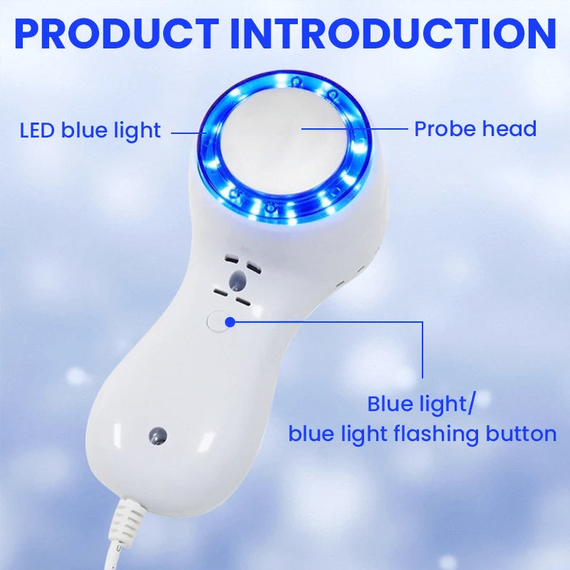 Cold Hammer Facial Cryotherapy & Blue Light Skin Rejuvenation Tool - 2