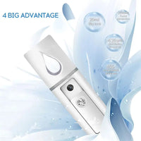 Portable Nano Facial Mist Sprayer for Instant Hydration