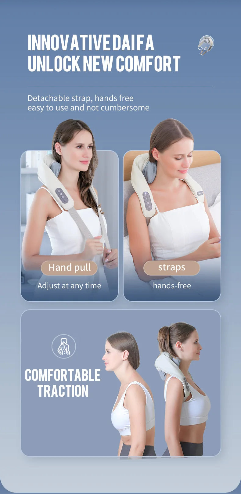 Wireless Deep Tissue Trapezius & Neck Massager - 13