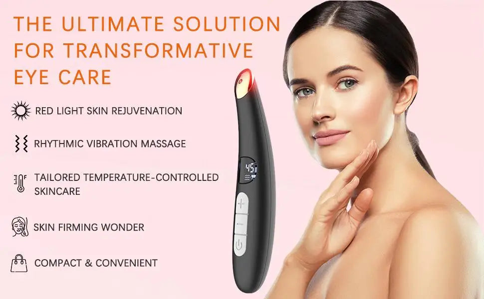 3-in-1 Heated Eye & Face Rejuvenation Wand - 7