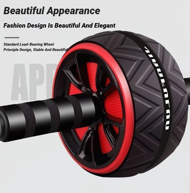 Silent Abdominal Core Workout Roller Wheel - 8
