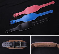 Adjustable Leather Weightlifting Belt for Back Support