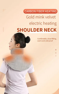 Electric Heated Neck and Shoulder Wrap for Pain Relief