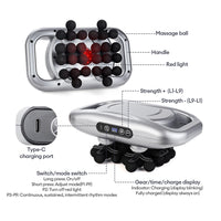 48-Head Deep Tissue Body Massage Gun