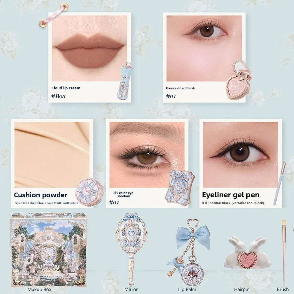 Complete Bunny Garden Professional Makeup Set - 17