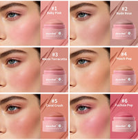 Multi-Use Soft Cream Blush for Cheeks, Lips, and Eyes
