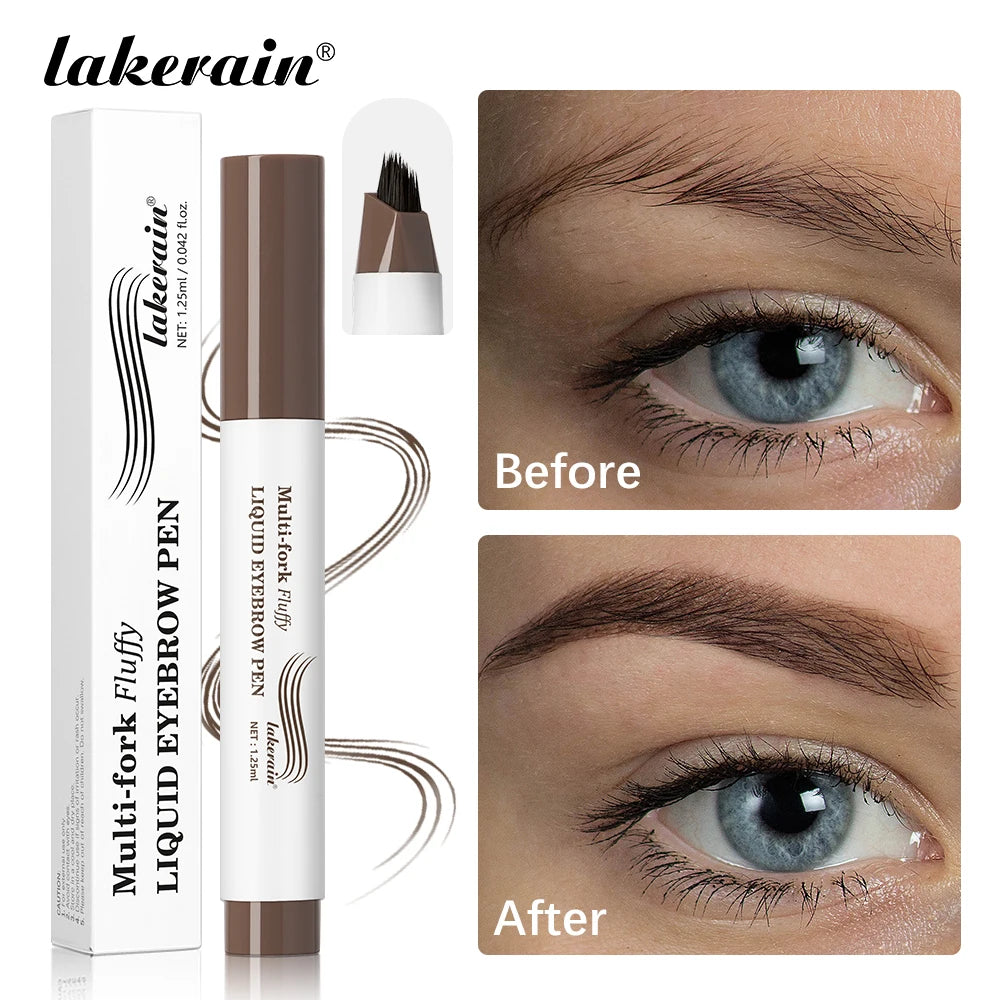 4-Fork Waterproof Microblading Eyebrow Pen - 1