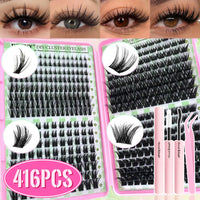 DIY Individual Lash Cluster Kit for Volume