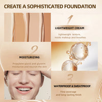 Waterproof Full Coverage Liquid Foundation