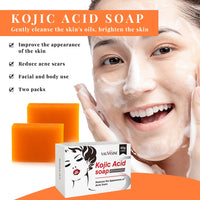 Brightening Kojic Acid Exfoliating Soap for Face and Body