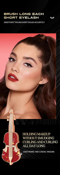 Volumizing and Curling Violin Mascara