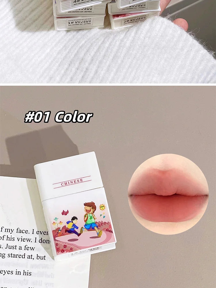 Velvet Matte Lip Clay for Soft Long-Lasting Color - 14