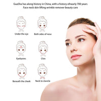 Natural Jade Gua Sha Facial Massage Tool