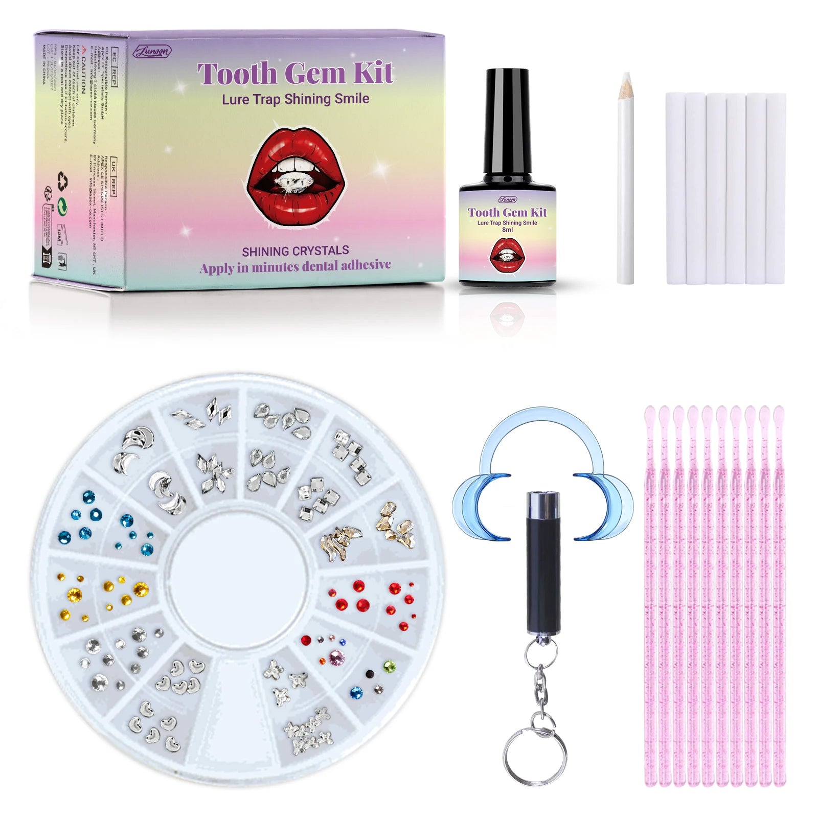DIY Professional Tooth Gem Kit for a Sparkling Smile - 4