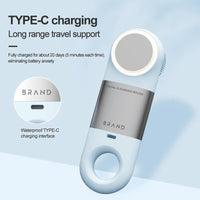 Hot and Cold Facial Cleansing Brush with Heated Massage