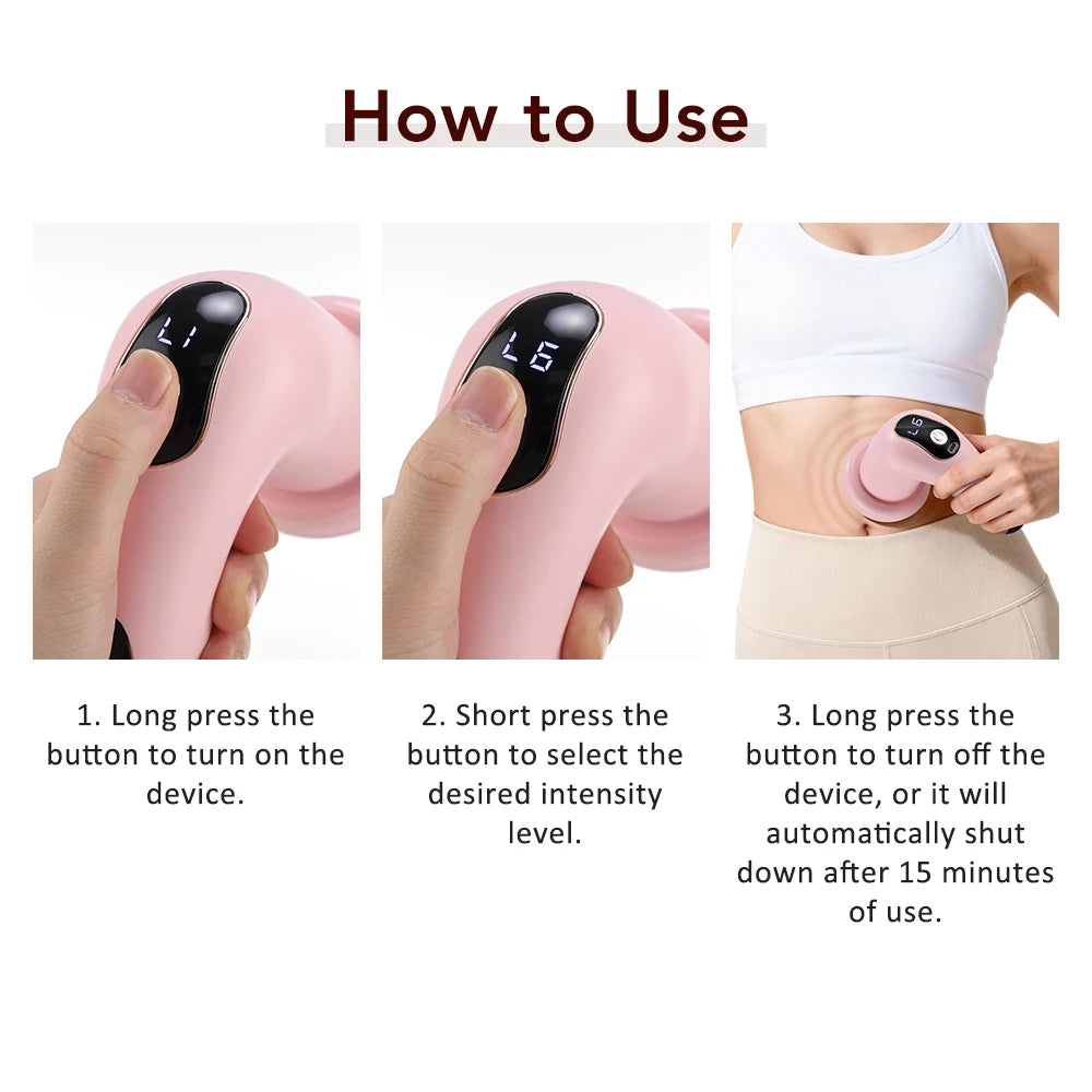 Portable Handheld Body Sculpting & Relaxation Massager - 13