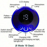 Wireless Rechargeable EMS Muscle Stimulator Toner