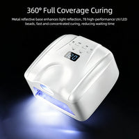 Dual-Mode Professional Gel Nail Dryer with Auto Sensor