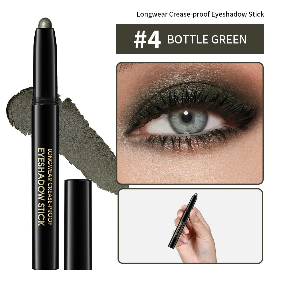 Waterproof Shimmer Eyeliner Pencil for Brightened Eyes - 34