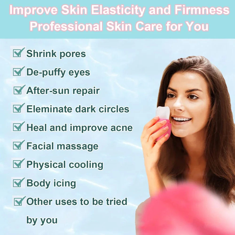 2-in-1 Cooling Ice Facial Roller and Contouring Tool - 10