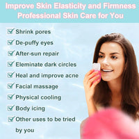 2-in-1 Cooling Ice Facial Roller and Contouring Tool