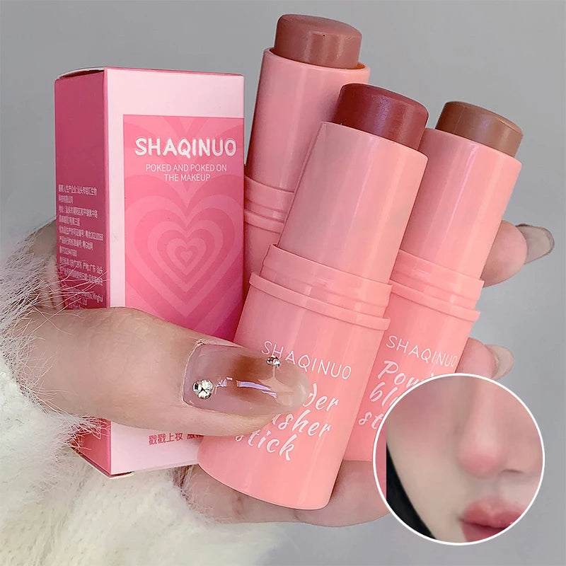 Creamy Blendable Blush Stick for a Natural Youthful Glow - 4