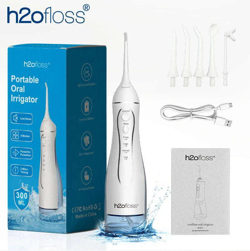 Portable Cordless Water Flosser for Deep Teeth Cleaning - 15