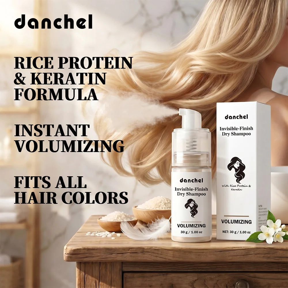 Volumizing Invisible Dry Shampoo Powder for Greasy Hair - 3
