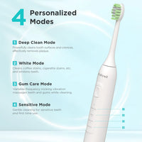 Ultrasonic Electric Toothbrush with 8 Heads