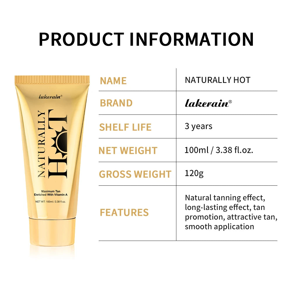 Hot Tanning Accelerator Cream for Deep Bronzed Skin - 4