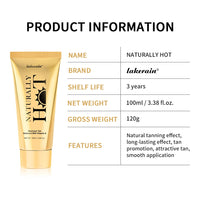 Hot Tanning Accelerator Cream for Deep Bronzed Skin