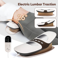 Electric Lumbar Traction Massager for Lower Back Pain Relief