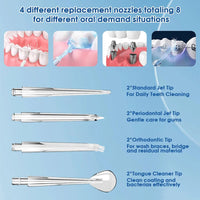 Portable Electric Water Flosser for Deep Teeth Cleaning