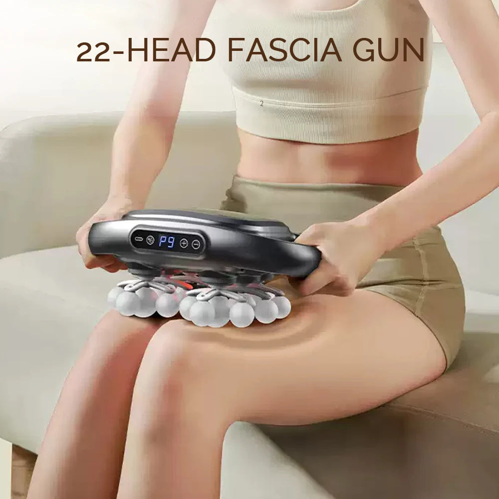 Multi-Head Deep Tissue Muscle Massage Gun - 15