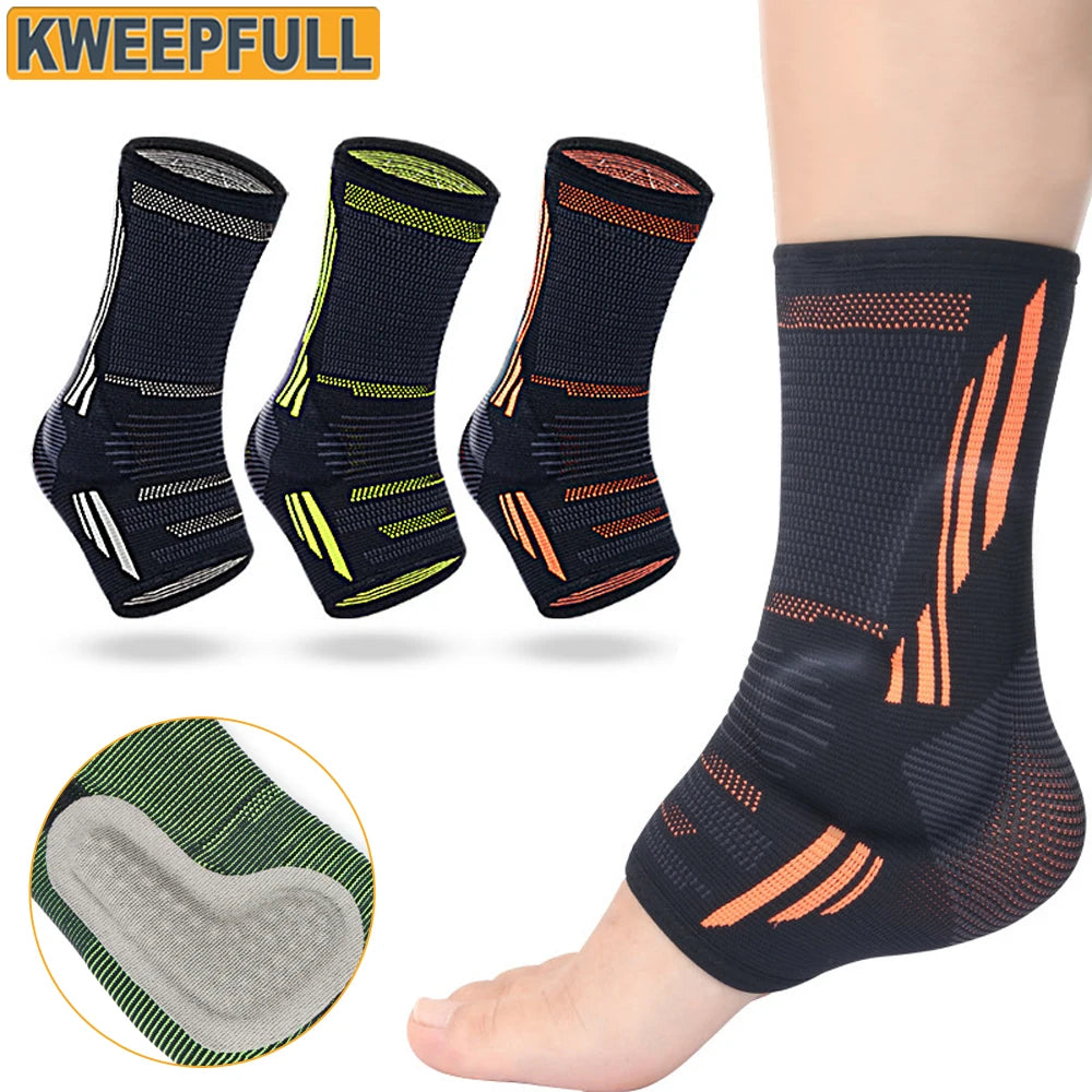 Ankle Compression Support Sleeve for Pain Relief - 1