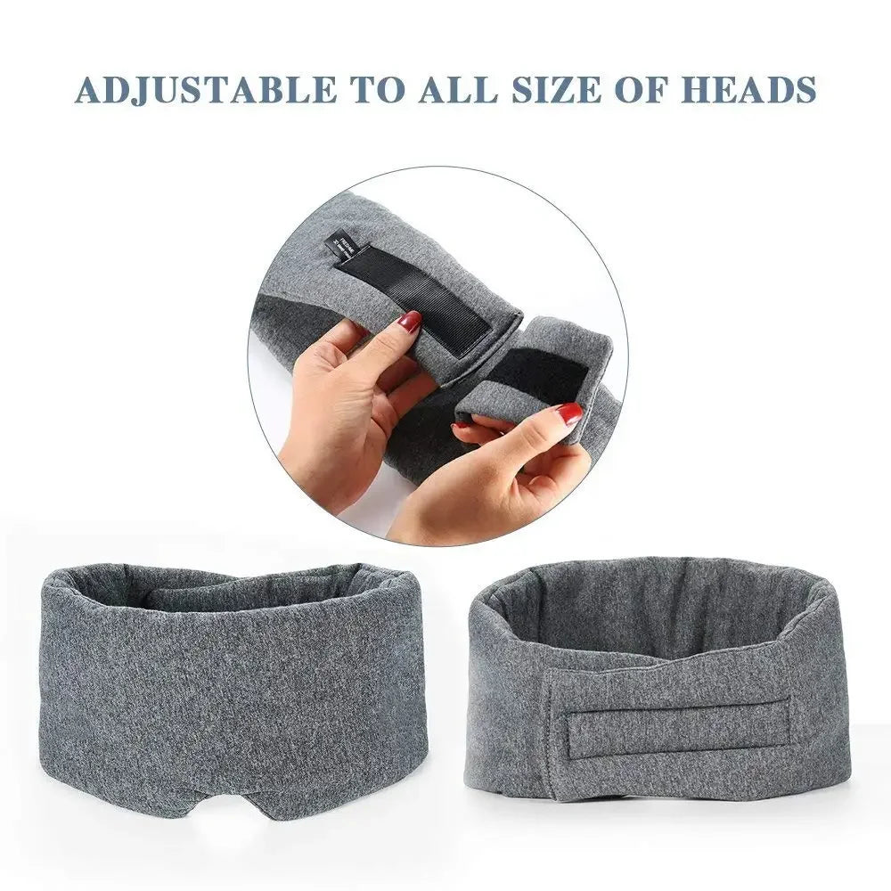 Adjustable Cotton Sleep Mask for Deep Relaxation - 6