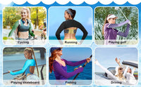 Cooling Sun Protection Arm Shawl for Outdoor Sports