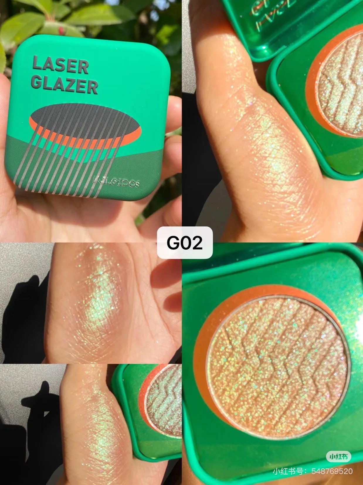 Chameleon Color-Shifting Diamond Highlighter Powder - 16