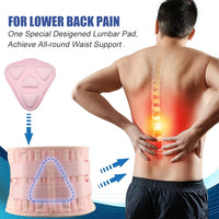Adjustable Lumbar Support Back Brace for Pain Relief