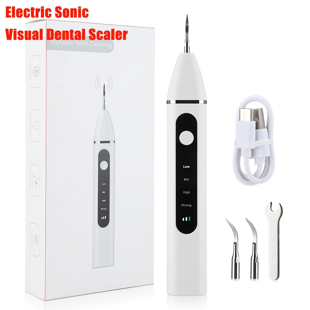 Visual Electric Dental Plaque and Tartar Remover - 30