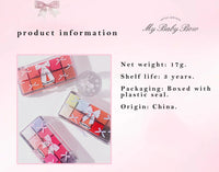 10-Color Moisturizing Lip Gloss Palette